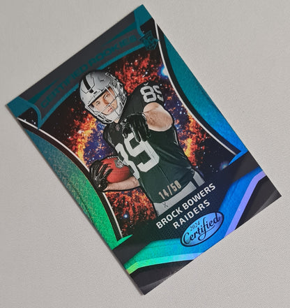Brock Bowers - 2024 Panini Certified Football NFL Raiders Certified Rookies  #2 /50