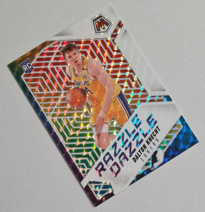 Dalton Knecht - 2024/25 Panini Mosaic Basketball NBA L.A. Lakers Prizm - Razzle Dazzle - (RC) #11