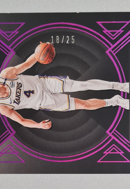 Dalton Knecht - 2024/25 Panini Noir Basketball NBA L.A. Lakers Rookies Association Edition Purple #156 /25