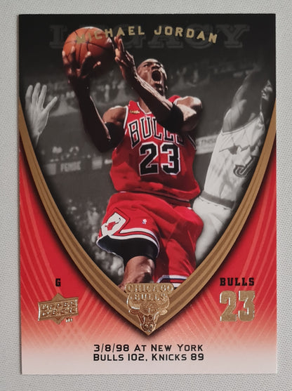 Micheal Jordan - 2008/09 Upper Deck Michael Jordan Legacy NBA Chicago Bulls #909
