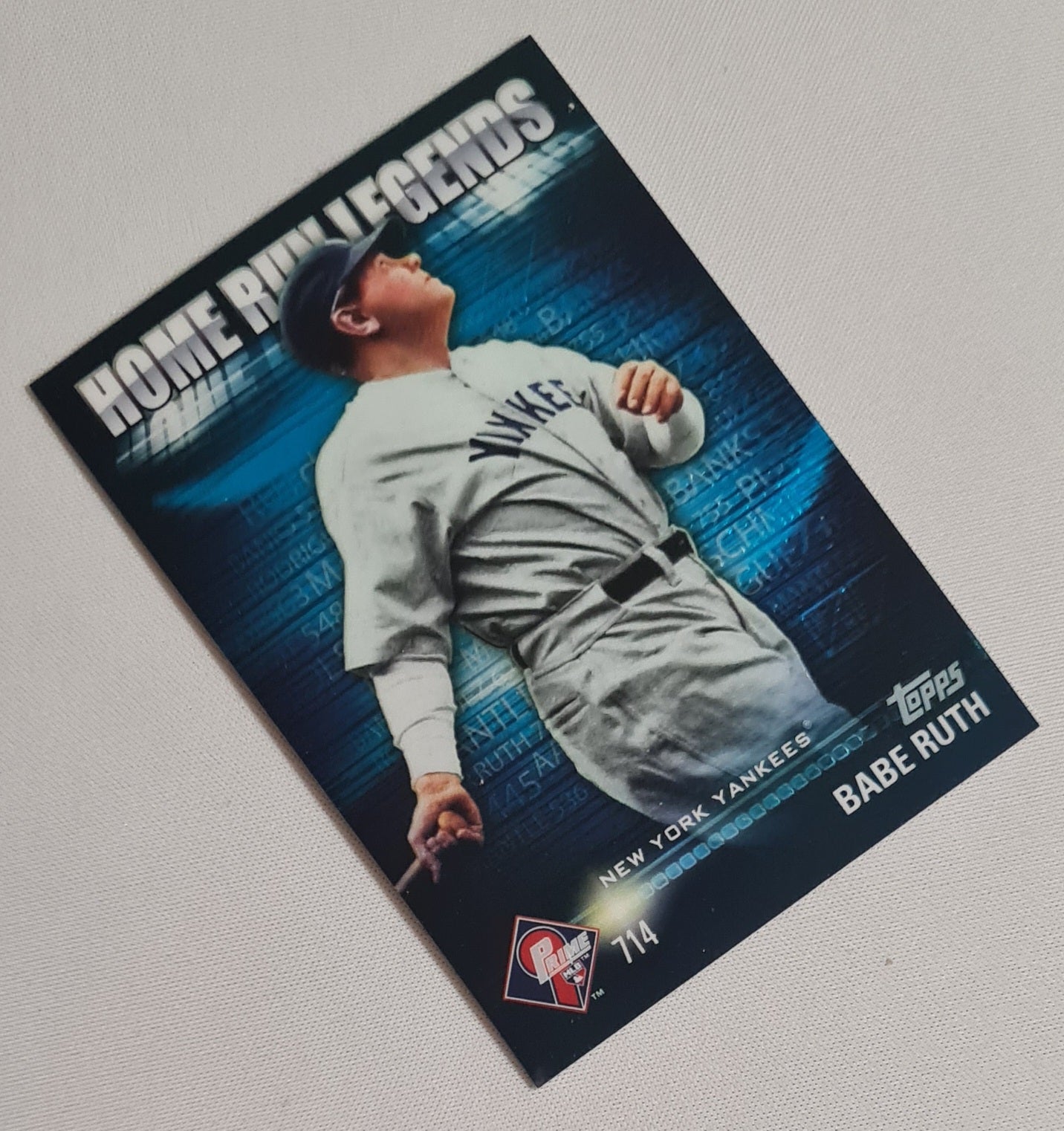 Babe Ruth - 2012 Topps Home Run Legends MLB NY Yankees #HRL-2  (#714) Prime