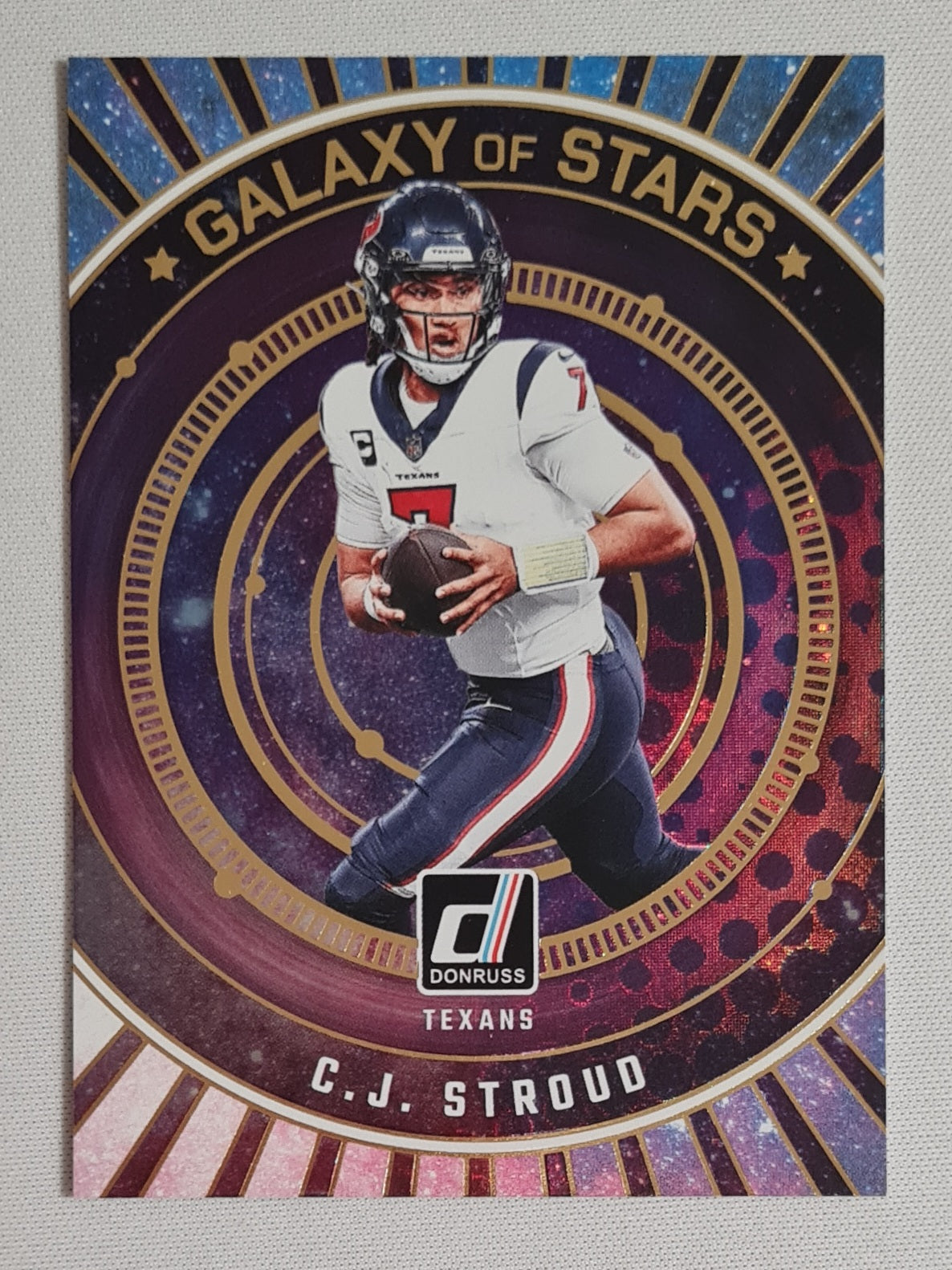 C.J. Stroud - 2024 Panini Donruss Football NFL Houston Texans - Galaxy of Stars - #GOS-CST
