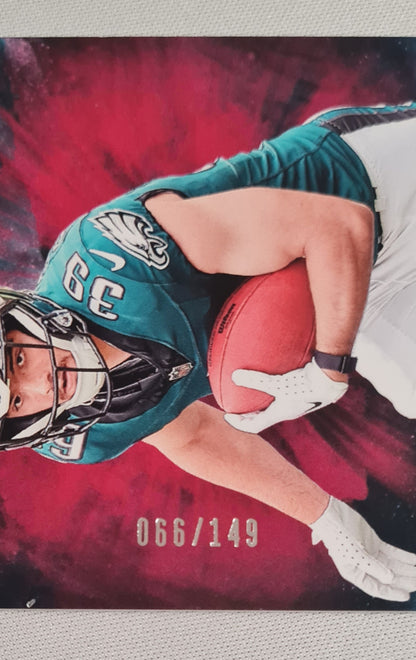Will Shipley - 2024 Panini Origins Football NFL Eagles (RC) #126 Red /149