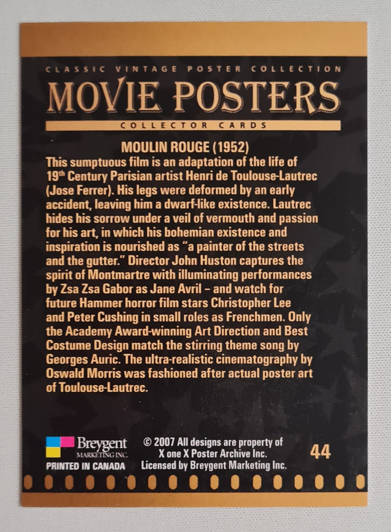 Moulin Rouge - 2007 Movie Poster Collection (1952) #44