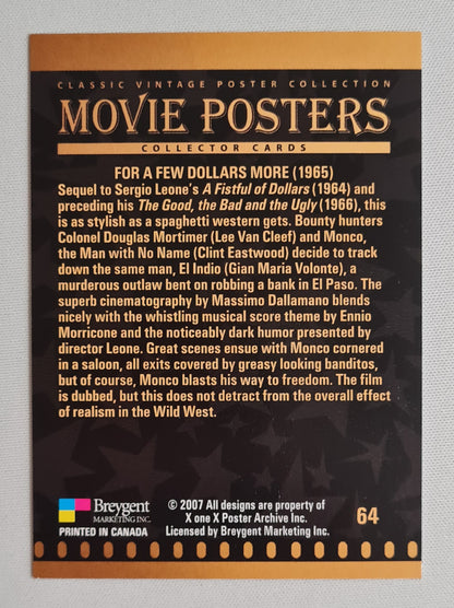 For a few Dollars More - 2007 Movie Poster Collection (1965) #64