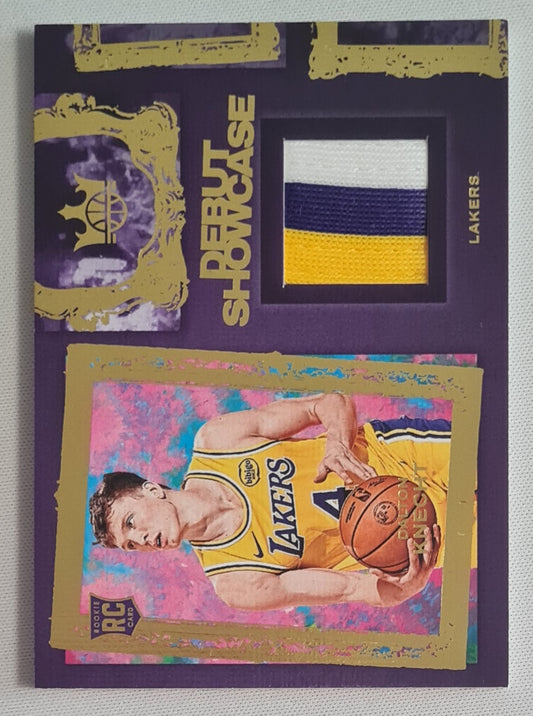 Dalton Knecht - 2024/25 Panini Court Kings (RC) Basketball NBA LA Lakers #DSM-DLK /3 color Patch