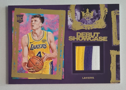 Dalton Knecht - 2024/25 Panini Court Kings (RC) Basketball NBA LA Lakers #DSM-DLK /3 color Patch