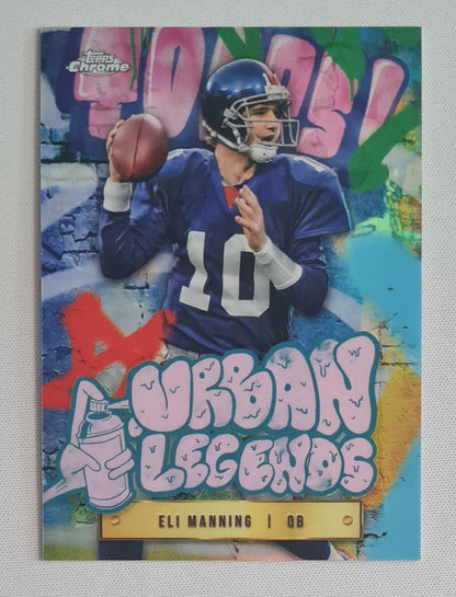 Eli Manning - 2024 Topps Chrome Urban Legends NFL NY (Giants) #UL-2 Case Hit