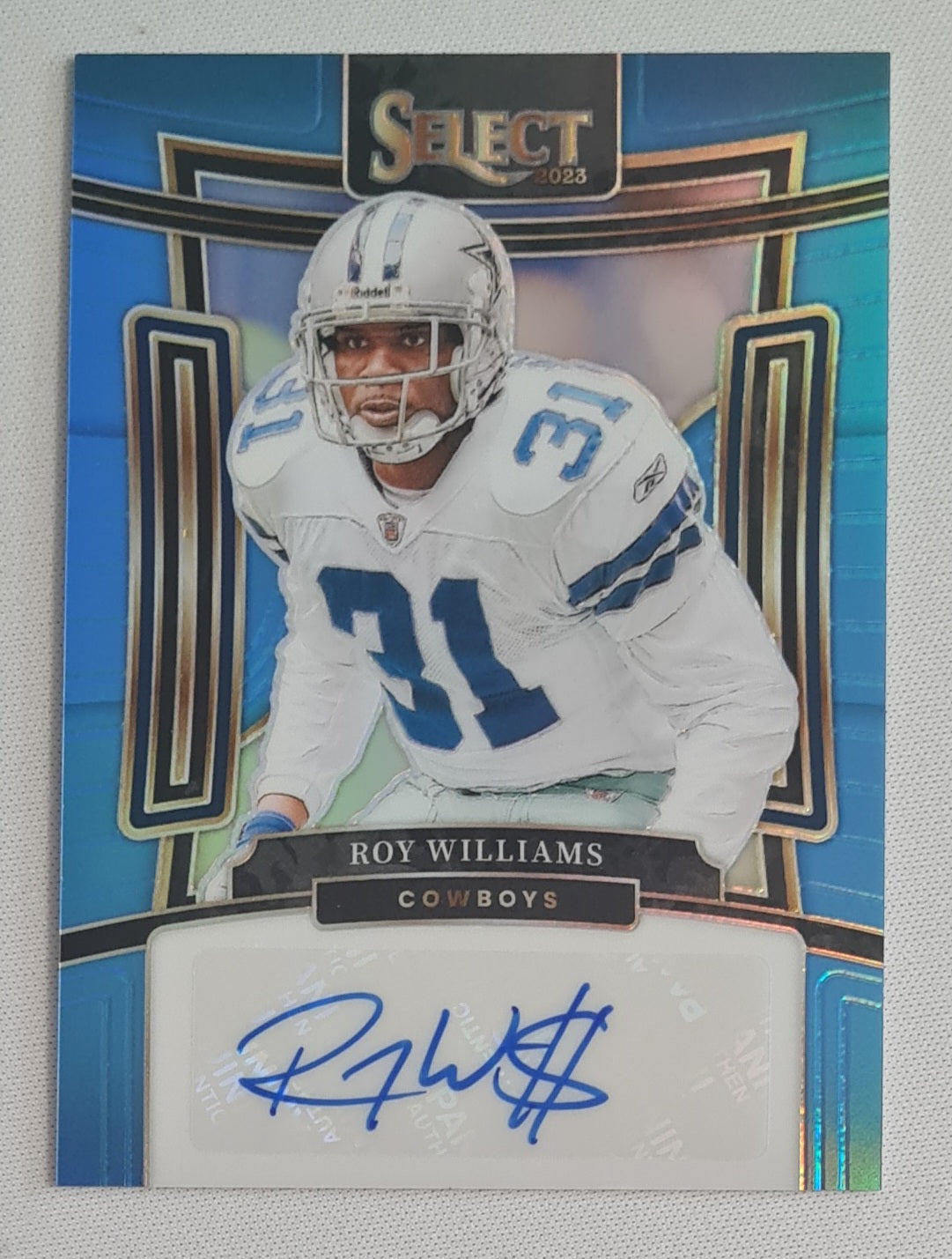 Roy Williams - 2023 Panini Select Football NFL Dallas Cowboys Prizm /SIG-RWI /49 /Autograph