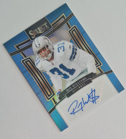 Roy Williams - 2023 Panini Select Football NFL Dallas Cowboys Prizm /SIG-RWI /49 /Autograph