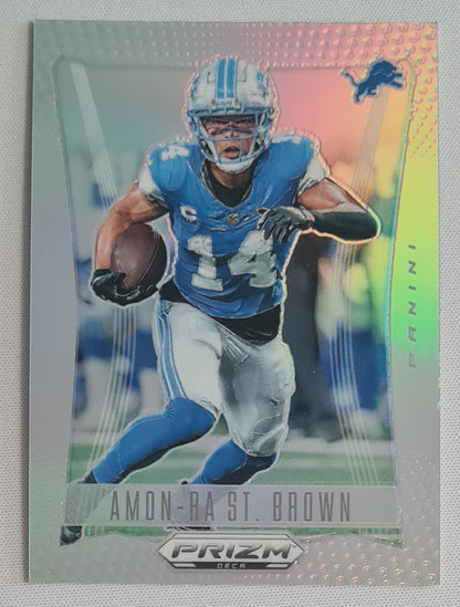 Amon-Ra St. Brown - 2024 Panini Prizm Deca Football NFL Deroit Lions #97 Refractor
