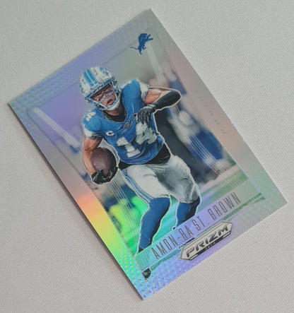 Amon-Ra St. Brown - 2024 Panini Prizm Deca Football NFL Deroit Lions #97 Refractor