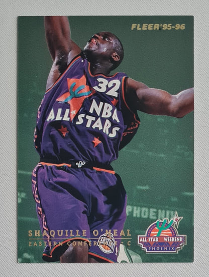 Hakeem Olajuwon - 1995/96 Fleer All Star Weekend Phoenix - Western Conf. featuring Shaquille O'Neal #227