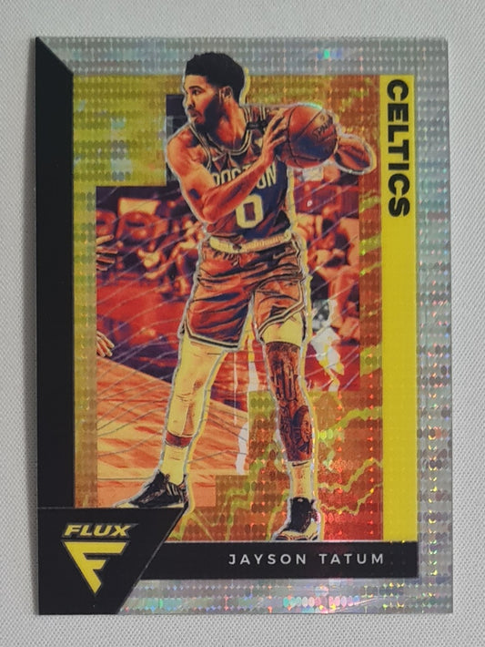 Jayson Tatum - 2020/21 Panini Flux Basketball NBA Boston Celtics Prizm #7 Silver Pulsar Prizm