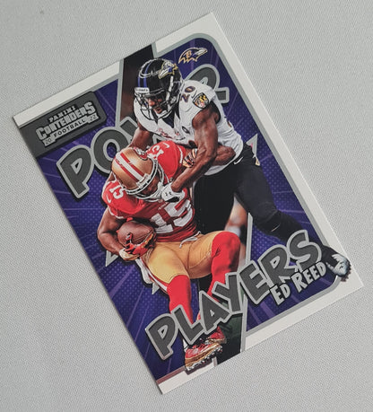 Ed Reed - 2022 Panini Contenders Football NFL Baltimore Ravens - Power Players -  #PWR-ERE