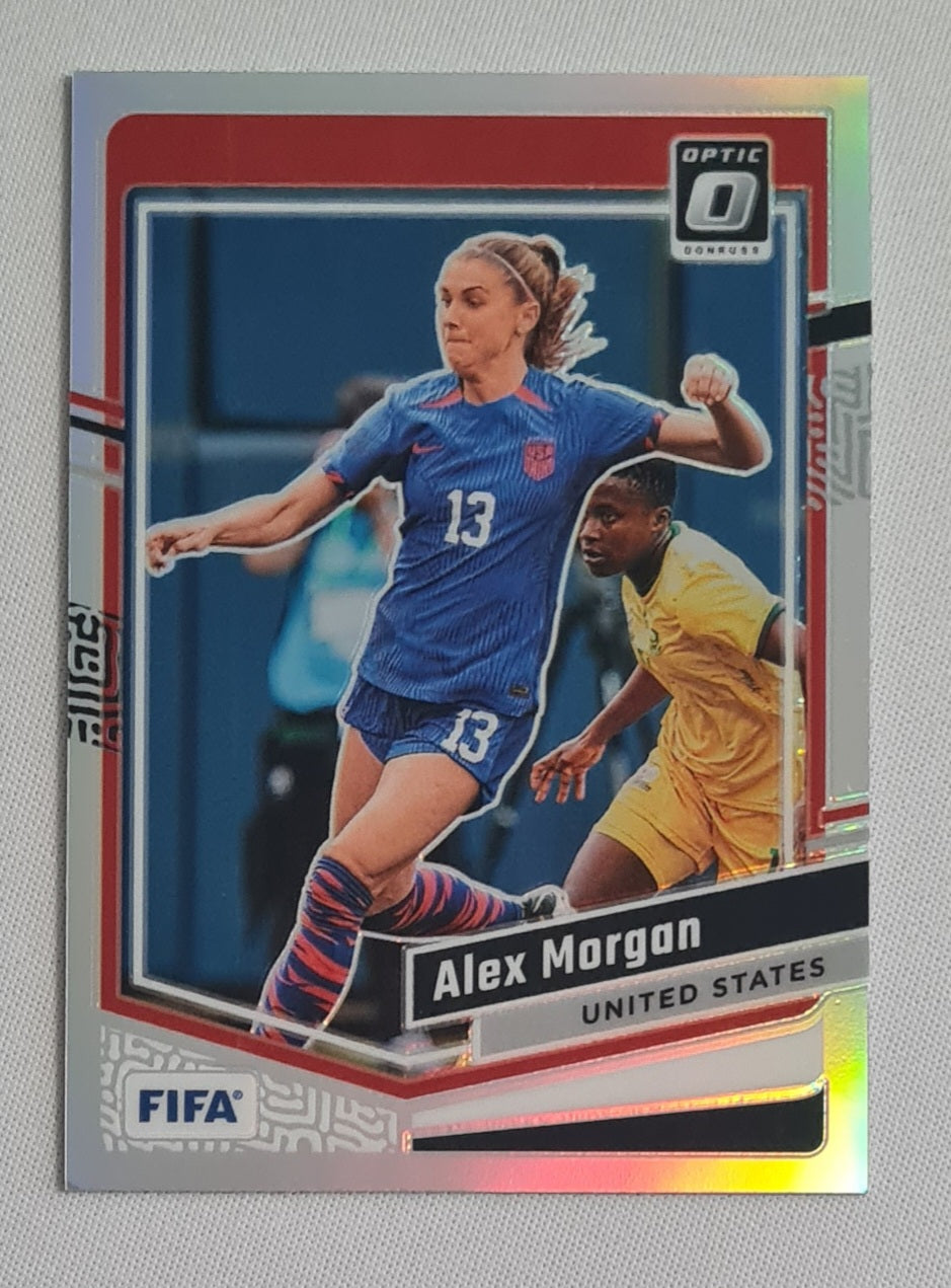 Alex Morgan - 2023/24 Panini Donruss Soccer National Team USA Prizm FIFA #64 Refractor