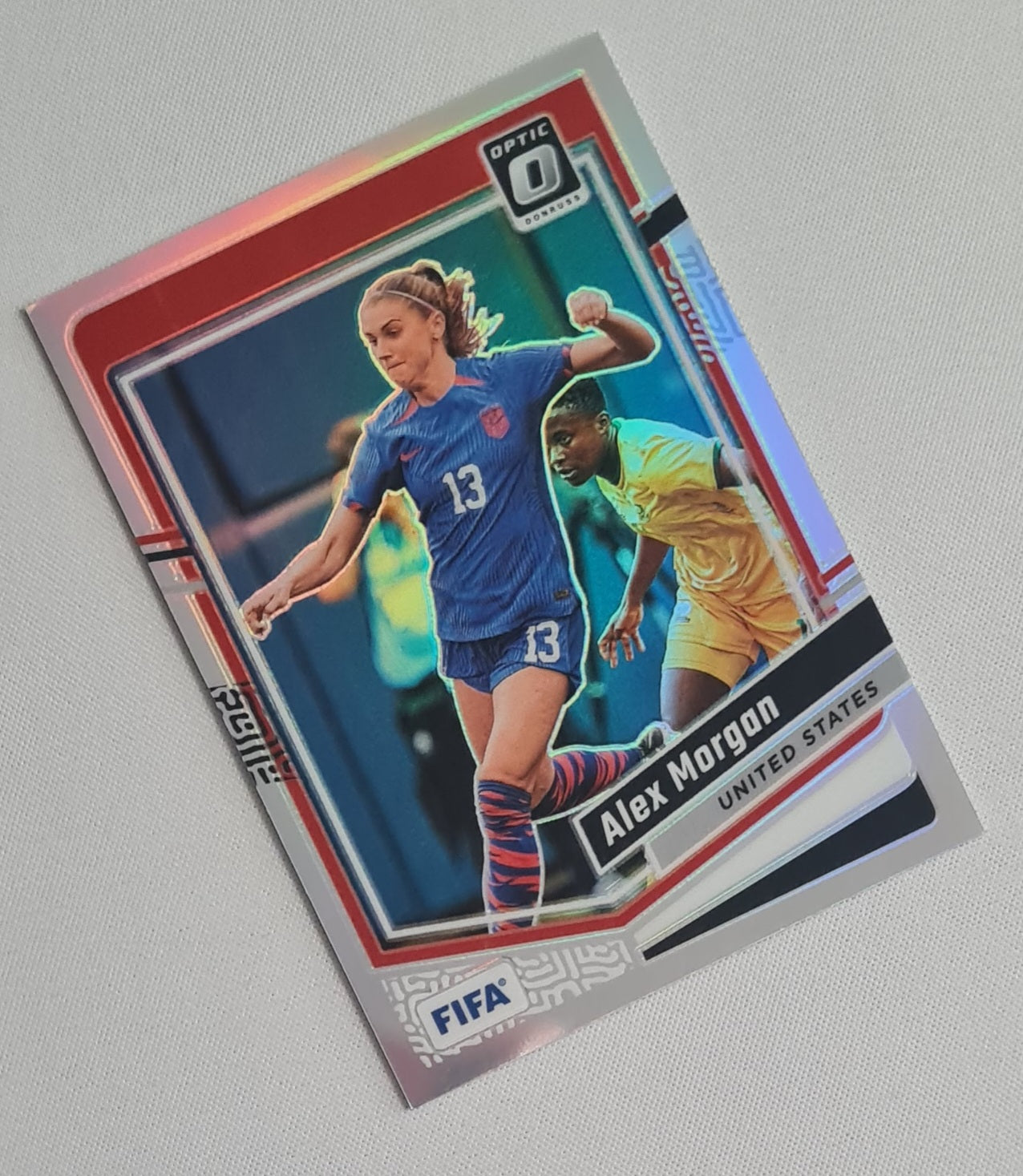 Alex Morgan - 2023/24 Panini Donruss Soccer National Team USA Prizm FIFA #64 Refractor
