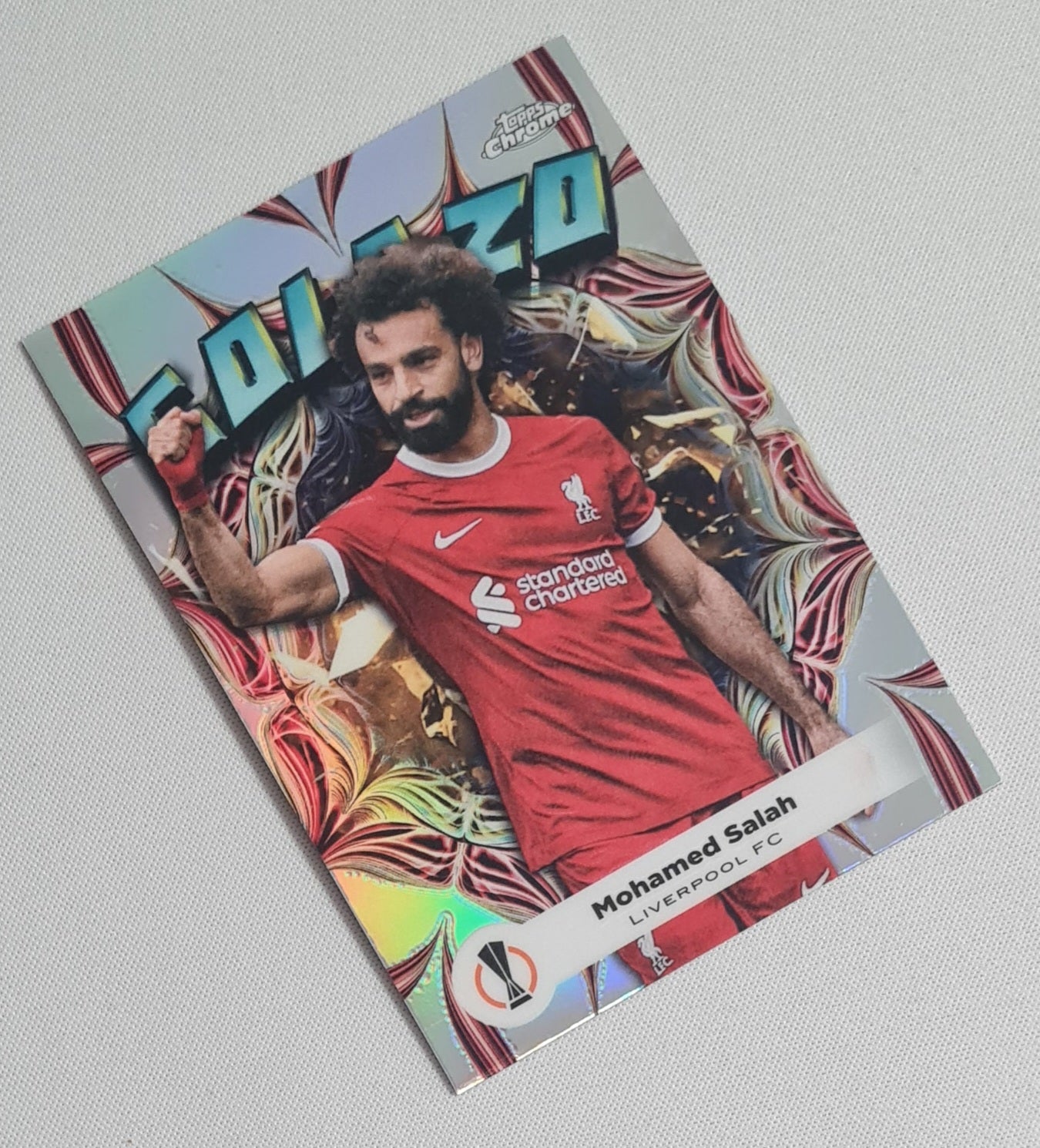 Mohamed Salah - 2024 Topps Chrome Golazo Liverpool FC (EL) #GL-6