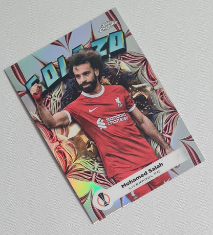 Mohamed Salah - 2024 Topps Chrome Golazo Liverpool FC (EL) #GL-6