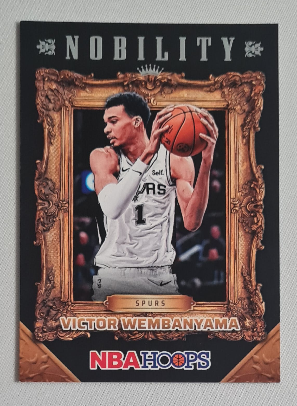 Victor Wembanyama - 2024/25 Panini Hoops Basketball NBA San Antonio Spurs - Nobility - #13