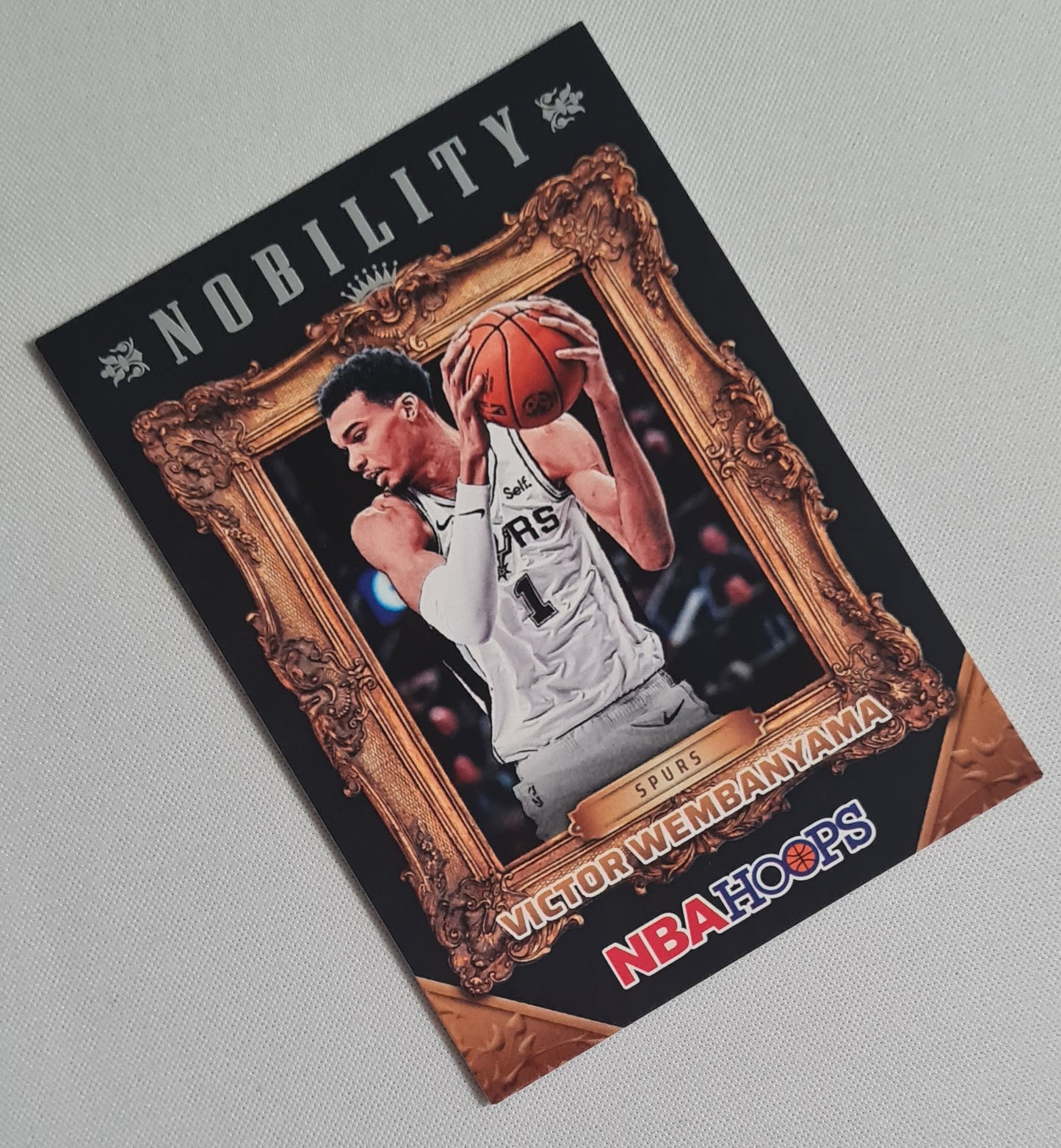 Victor Wembanyama - 2024/25 Panini Hoops Basketball NBA San Antonio Spurs - Nobility - #13