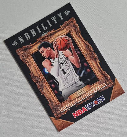 Victor Wembanyama - 2024/25 Panini Hoops Basketball NBA San Antonio Spurs - Nobility - #13