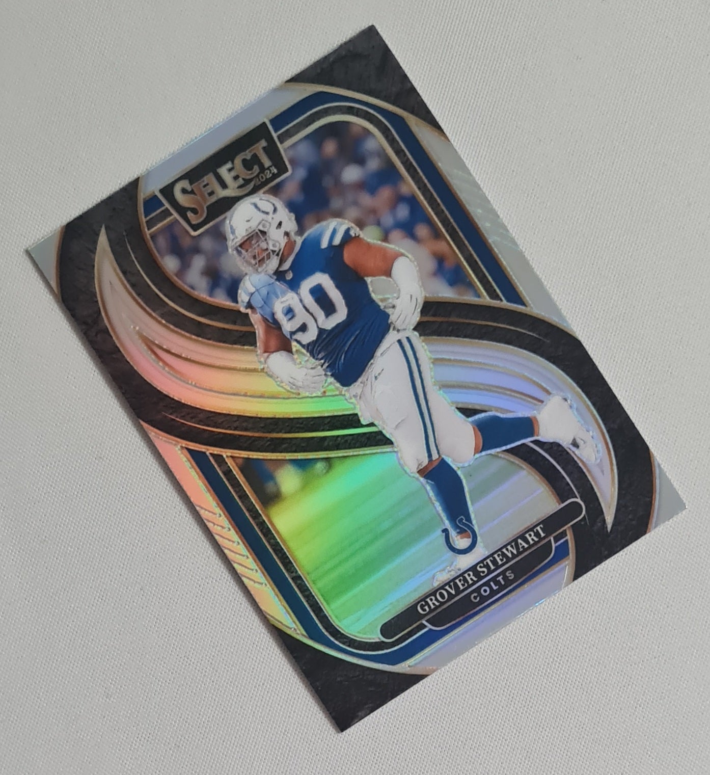 Grover Stewart - 2024 Panini Select Football NFL Colts - Premier Level - Prizm #139 Refractor