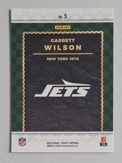Garrett Wilson - 2024 Panini Select Football NFL Jets #5
