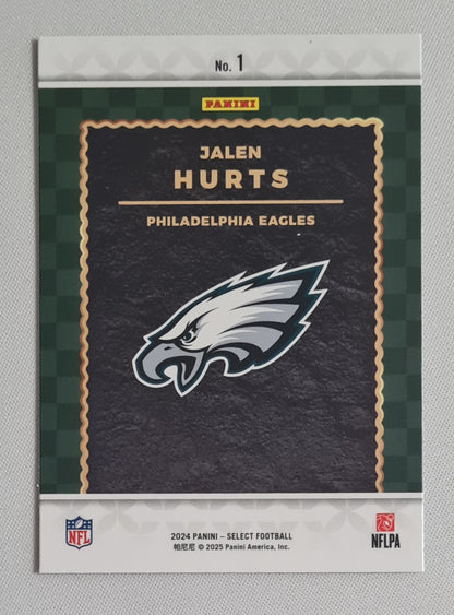 Jalen Hurts - 2024 Panini Select Football NFL Eagles #1