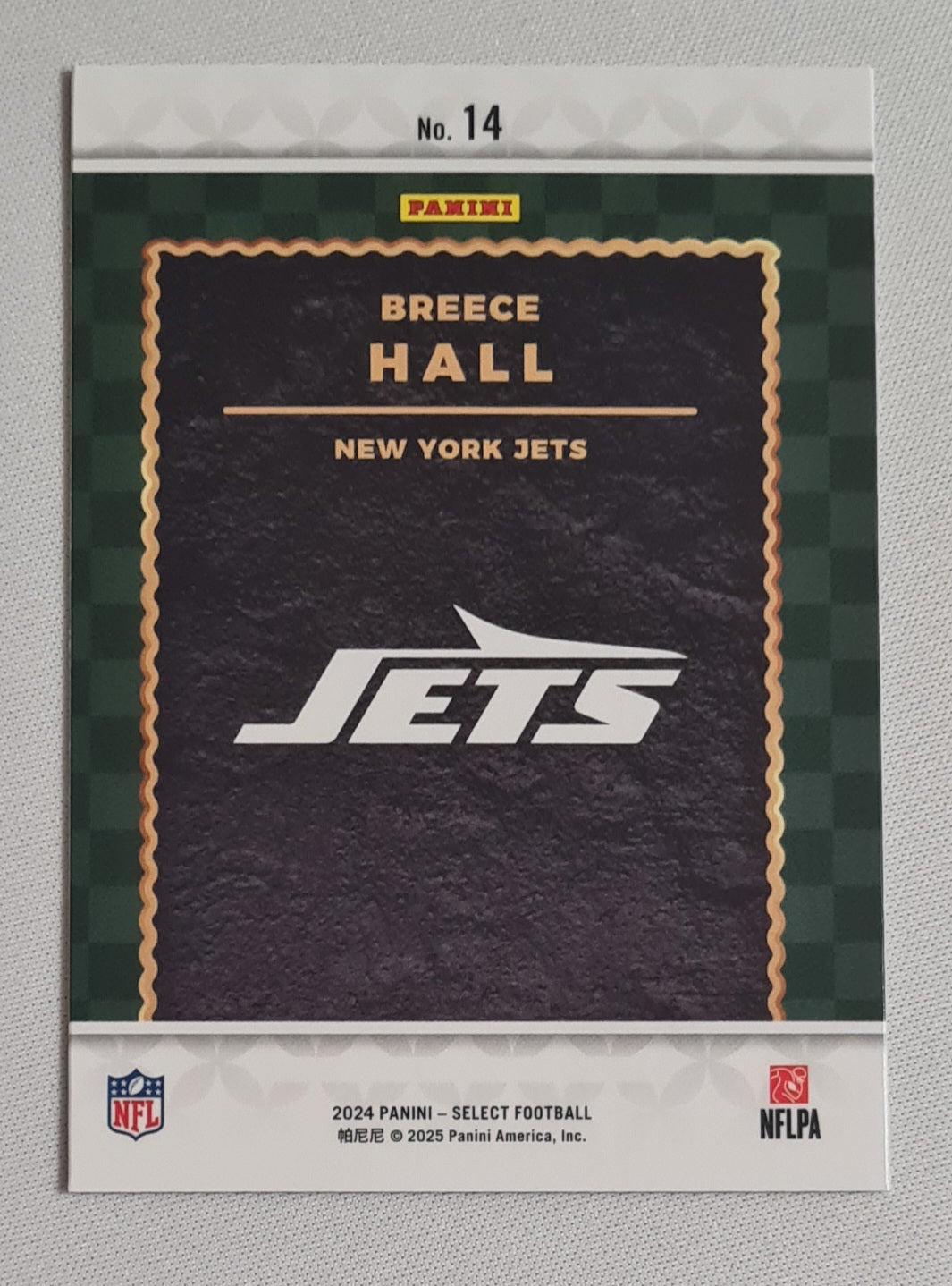 Breece Hall - 2024 Panini Select Football NFL Jets #14
