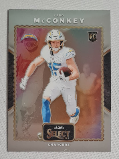 Ladd McConkey - 2024 Panini Select Football NFL Chargers #25