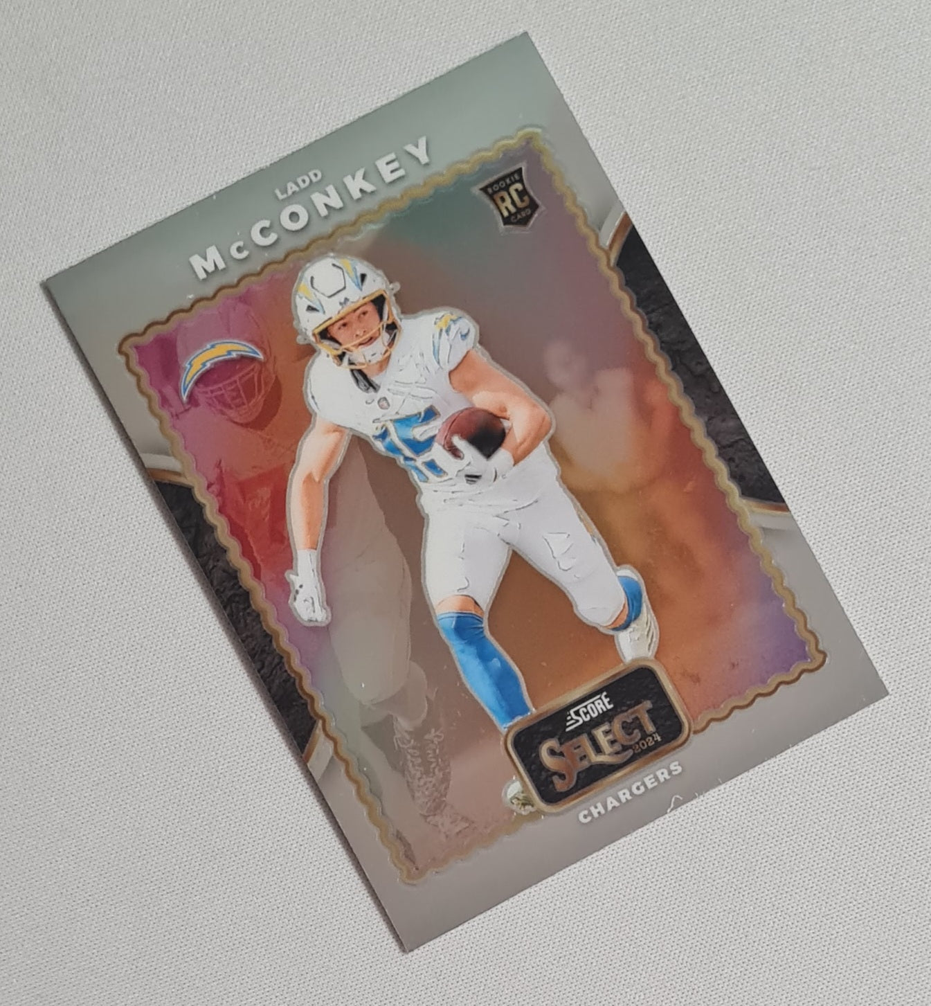 Ladd McConkey - 2024 Panini Select Football NFL Chargers #25