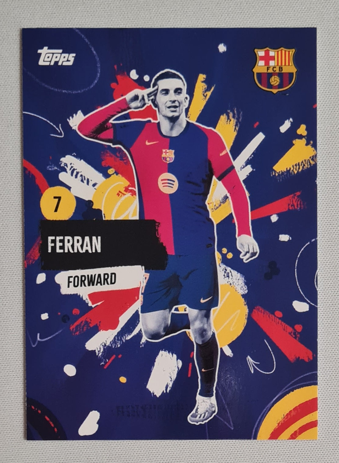 Ferran - 2024 Topps FC Barcelona Official Club Product #30
