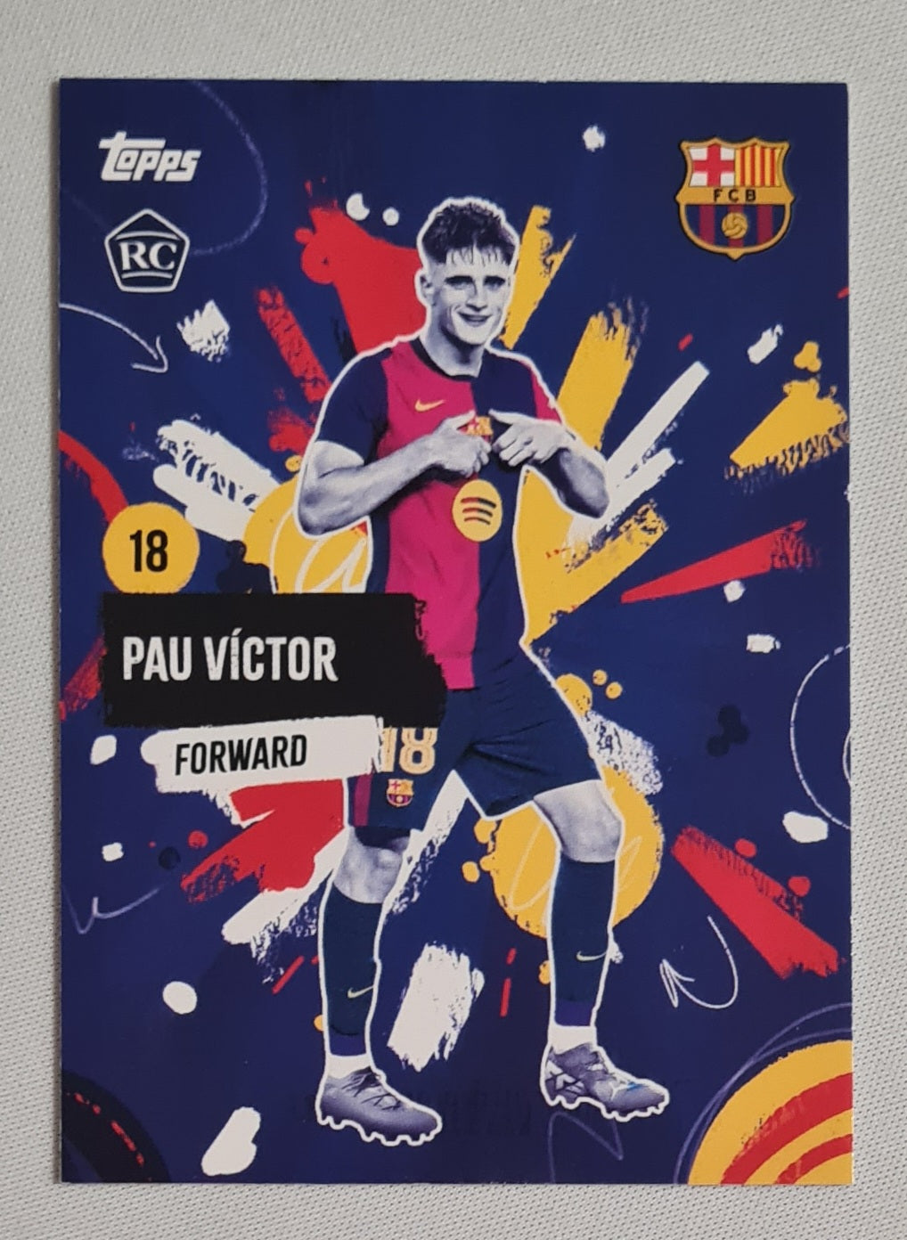 Pau Victor - 2024 Topps FC Barcelona Official Club Product #29