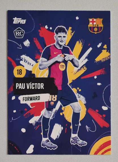 Pau Victor - 2024 Topps FC Barcelona Official Club Product #29