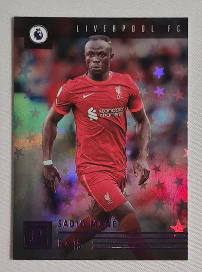 Sadio Mane - 2021/22 Panini Chronicles Panini Premier League Soccer Liverpool #28 Purple Astro