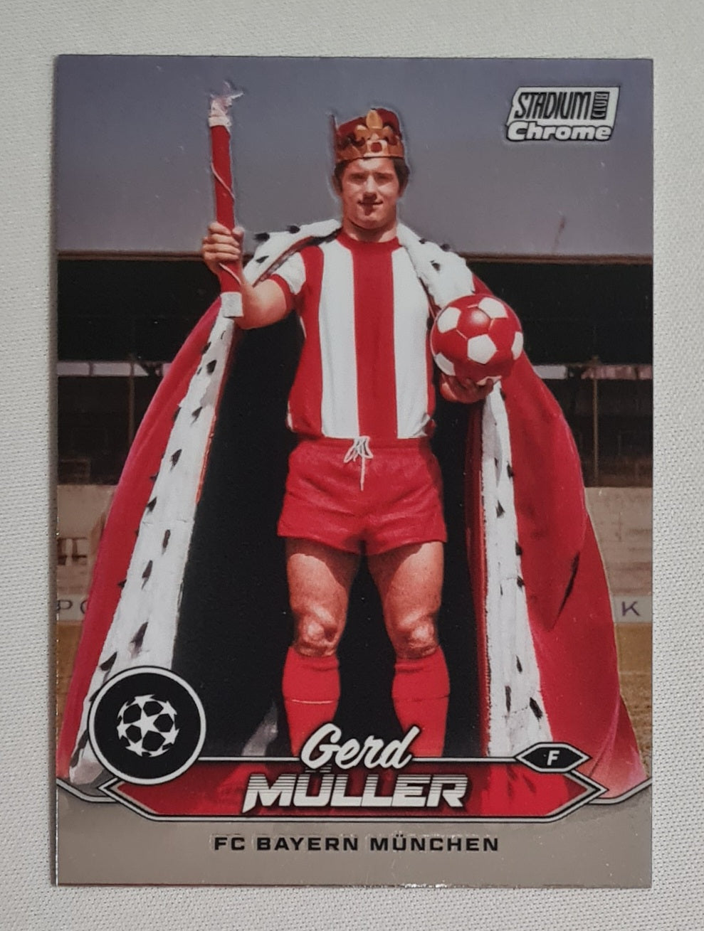 Gerd Muller - 2024 Topps Chrome Stadium FC Bayern Munchen (CL) #99