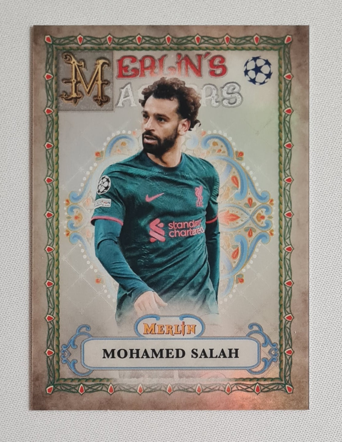 Mohamed Salah - 2023 Topps Merlin's Liverpool (CL) #MM-7