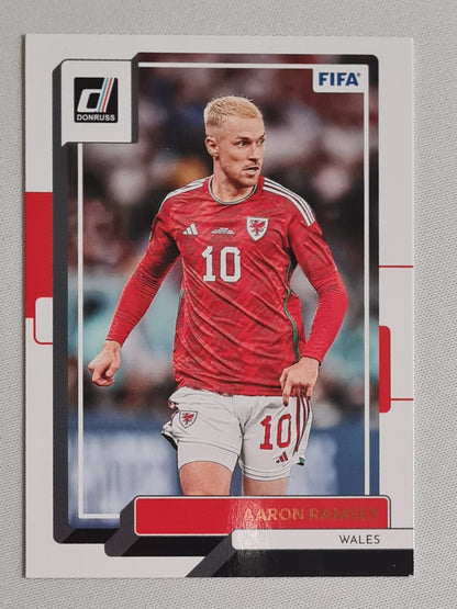 Aaron Ramsey - 2022/23 Panini Donruss Soccer FIFA National Team Wales #131
