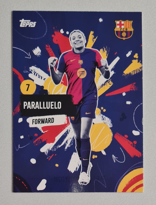 Paralluelo - 2024 Topps FC Barcelona Official Club Product #32