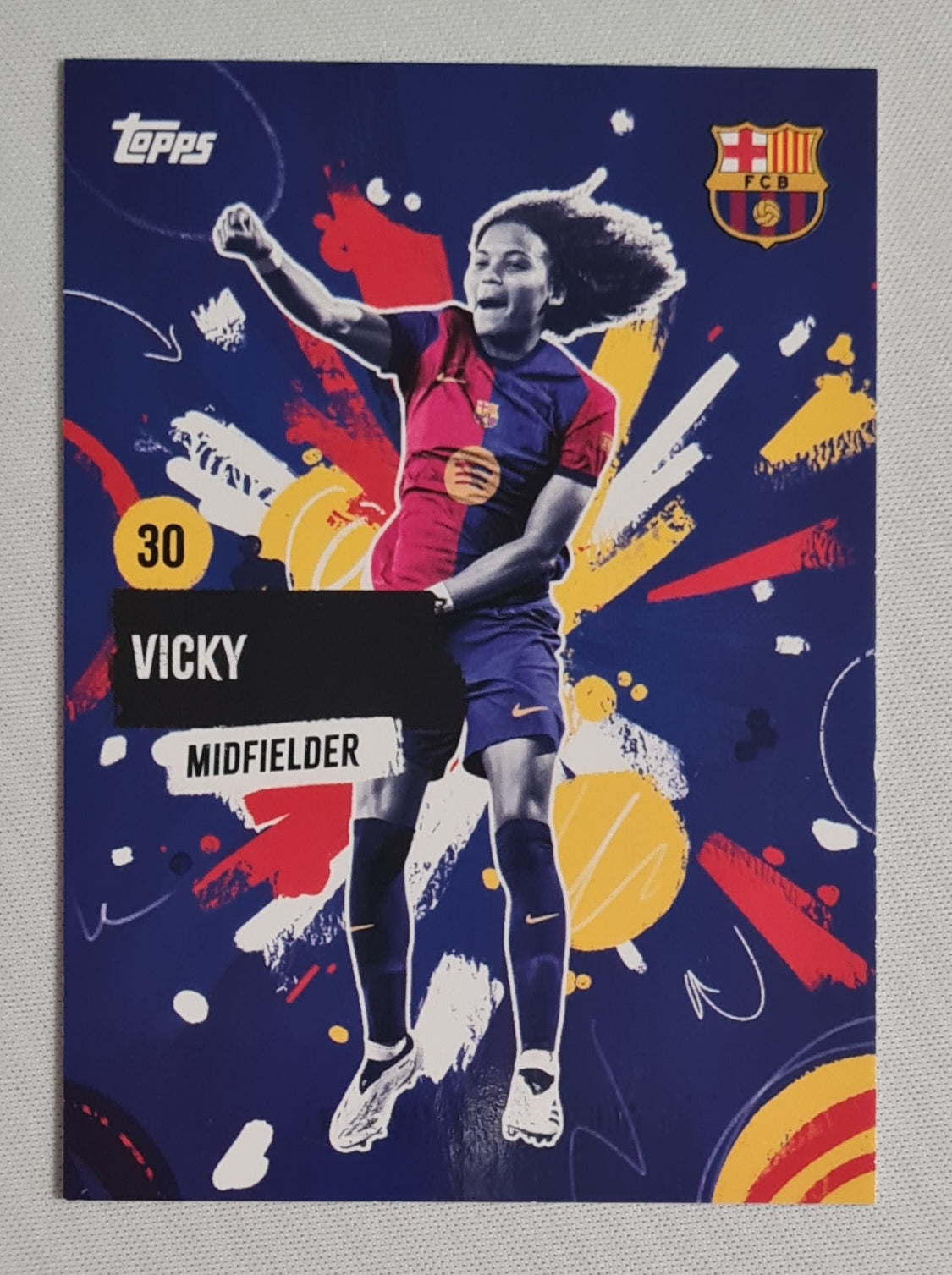 Vicky - 2024 Topps FC Barcelona Official Club Product #27