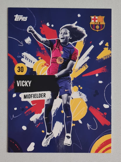 Vicky - 2024 Topps FC Barcelona Official Club Product #27