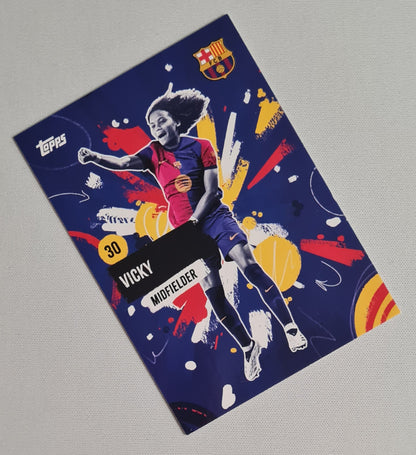 Vicky - 2024 Topps FC Barcelona Official Club Product #27