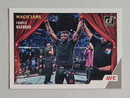 Francis Ngannou - 2022 Panini Donruss UFC Fighter Magicians #7