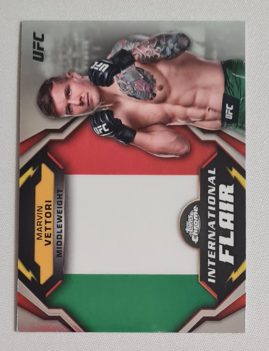Marvin Vettori - 2024 Topps Chrome International Flair Fighter Middleweight #IFL-6