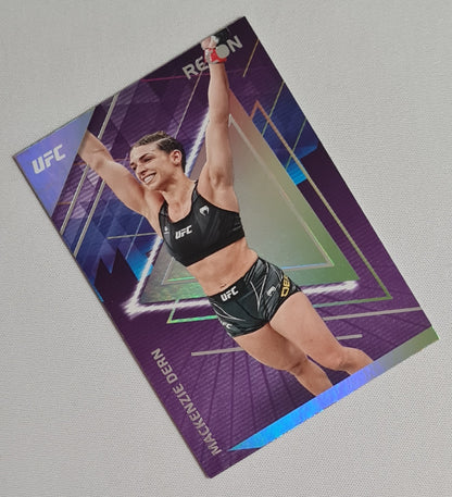 Mackenzie Dern - 2022 Panini Chronicles Recon UFC Fighter Strawweight #225 Purple Refractor