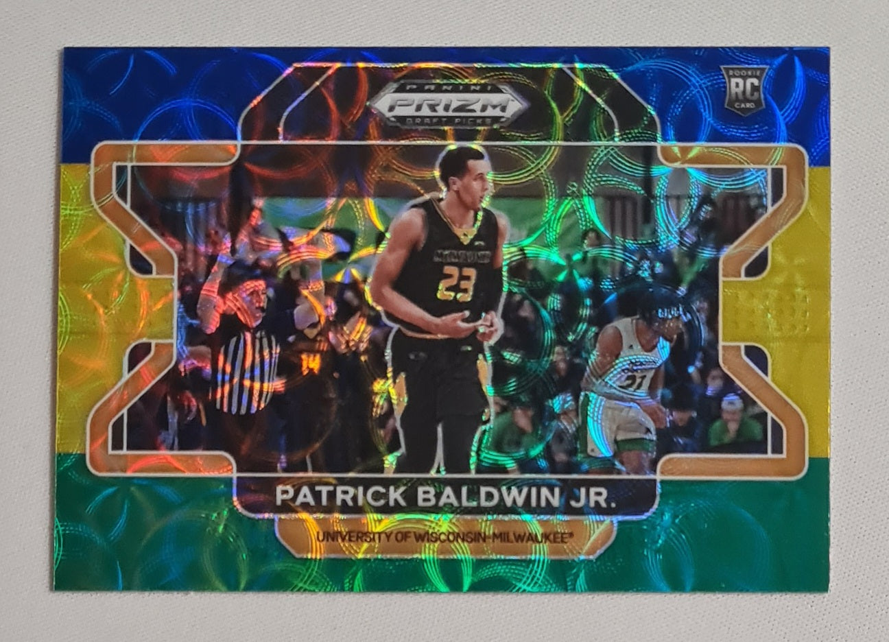 Patrick Baldwin Jr. - 2022 Panini Prizm Draft Picks Basketball University of Milwaukee (RC) #69