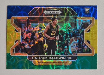 Patrick Baldwin Jr. - 2022 Panini Prizm Draft Picks Basketball University of Milwaukee (RC) #69