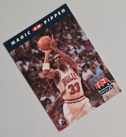 Scottie Pippen - 1992 SkyBox USA Olympic Basketball (Dream Team) #108