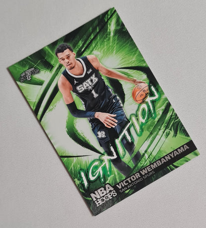 Victor Wembanyama - 2024 Panini Hoops Basketball NBA San Antonio Spurs - Ignition - #18 Green